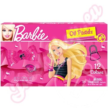 Barbie olaj pasztell 12 színnel