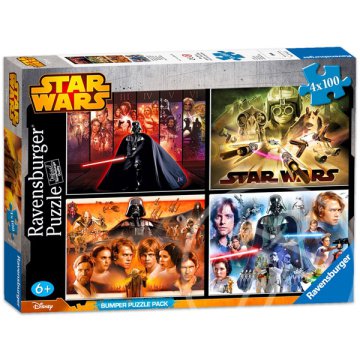 Ravensburger Star Wars 4 x 100 darabos puzzle