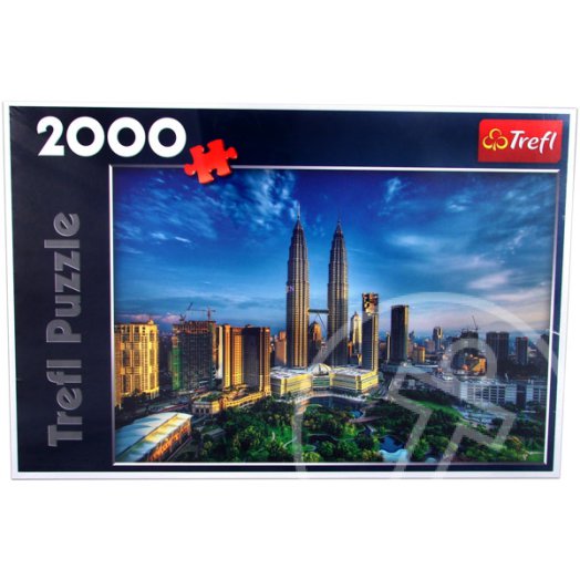 Petronas ikertornyok - 2000 db-os puzzle