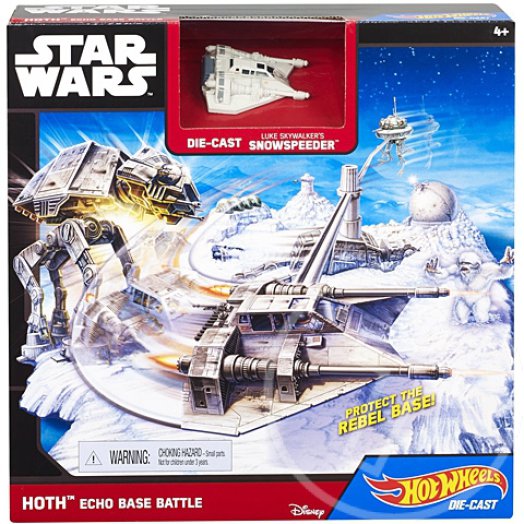 Hot Wheels Star Wars Hoth Echo Base Battle