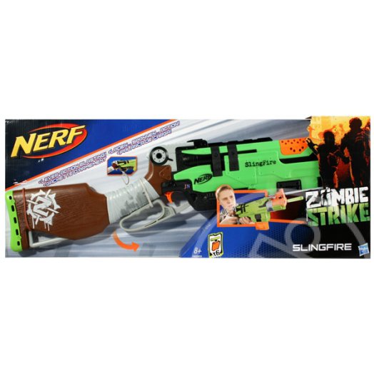 NERF N-Strike Elite Zombie Strike: Slingfire szivacslövő puska