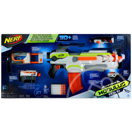 Nerf N-Strike: Modulus ECS10 szivacslövő puska készlet