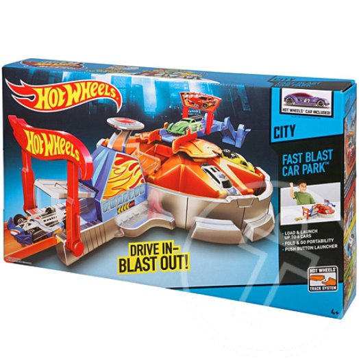 Hot Wheels City: Fast Blast garázs és kilövő