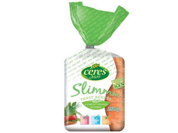 Ceres Slimmm toast kenyér