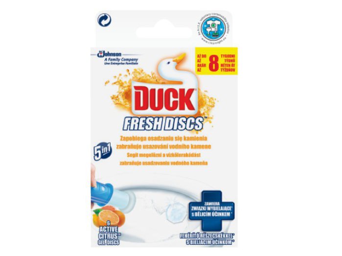 Duck Fresh Discs zselés WC-öblítő korong