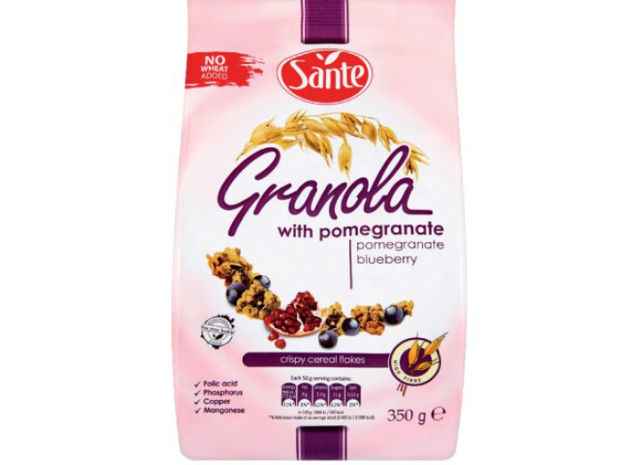 Sante Granola vagy Crunchy müzli