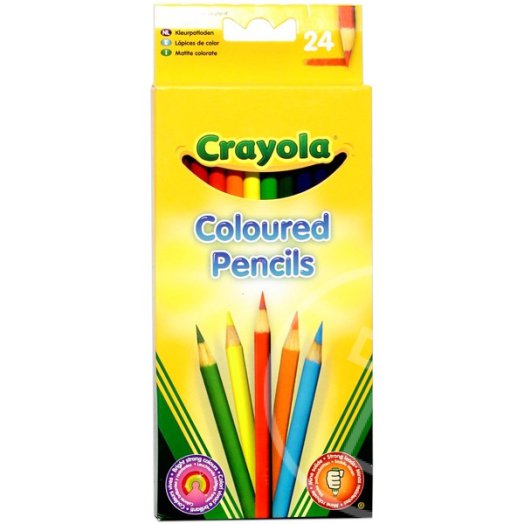 Crayola: 24 db extra puha színes ceruza