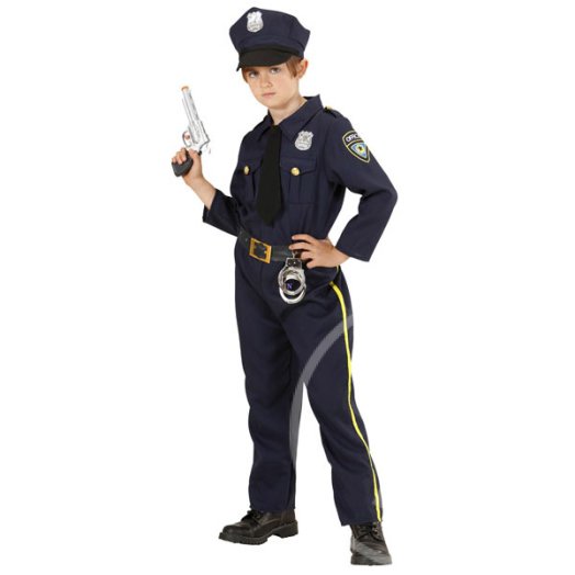 Rendőr járőr jelmez 158cm-es méretben