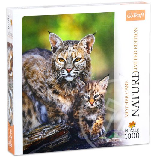 Nature Limited Edition: Anyai szeretet puzzle - Hiúz, 1000 db