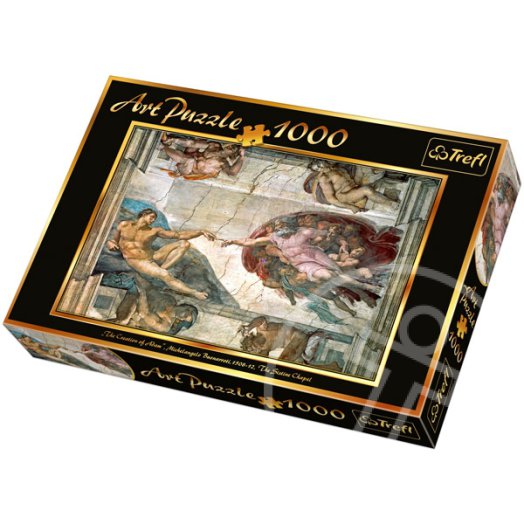 Michelangelo: Ádám teremtése 1000 db-os puzzle