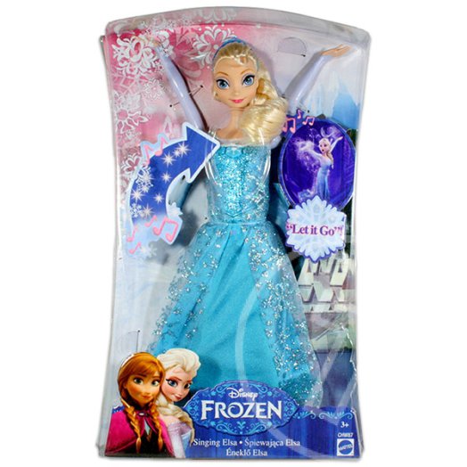 Disney hercegnők: Jégvarázs éneklő Elsa baba