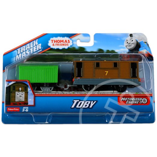 Thomas Trackmaster: motorizált kismozdony - Toby (MRR-TM)