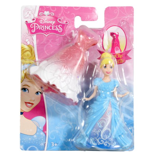 Disney hercegnők: Magiclip mini Hamupipőke hercegnő plusz ruhával
