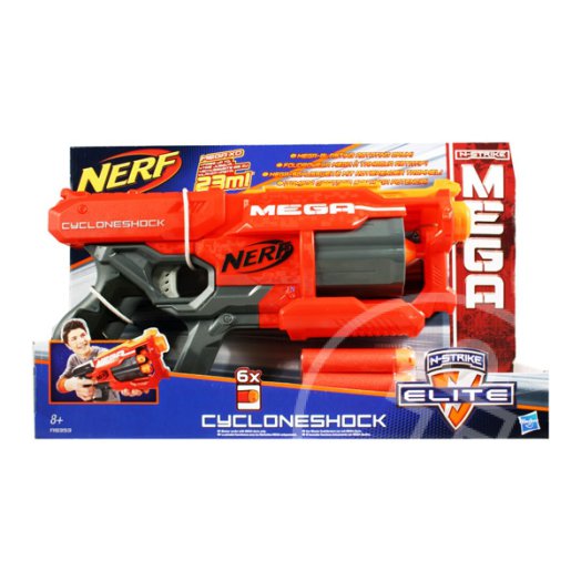 NERF N-Strike MEGA: Cycloneshock szivacslövő fegyver