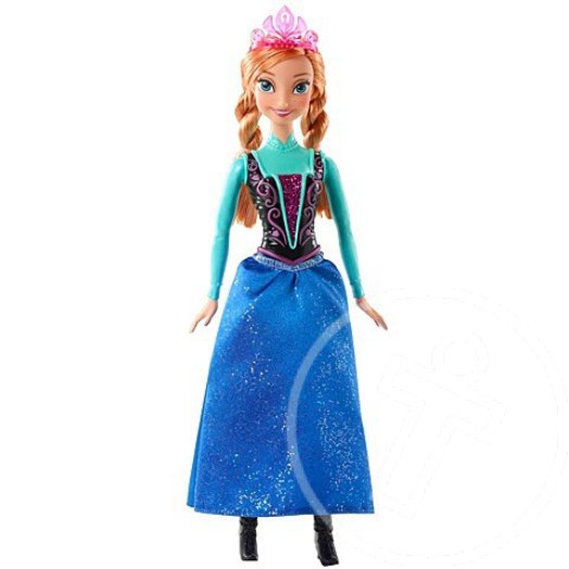 Disney hercegnők: Jégvarázs csillogó Anna baba