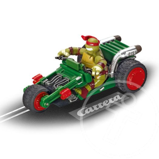 Carrera Go!: TINI NINDZSA TEKNŐCÖK - Turtle Trike - Raphael 1/43-as pályaautó