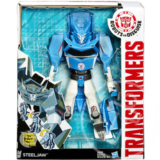 Transformers Robots in Disguise: Steeljaw Hyper Change robotfigura - Hasbro