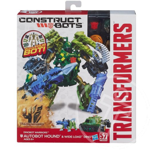 Transformers4 Dinobot Warriors Autobot Hound and Wide Load Dino összerakható figurák - Hasbro