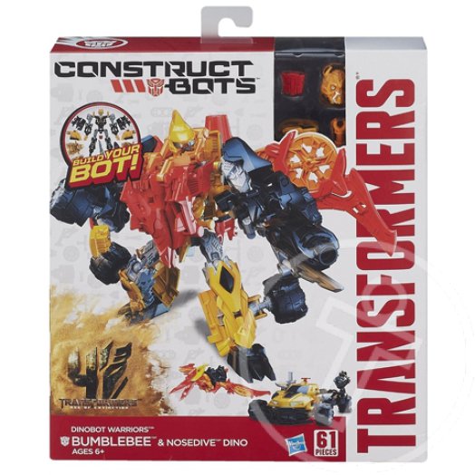 Transformers4 Dinobot Warriors Űrdongó and Nosedive Dino összerakható figurák - Hasbro