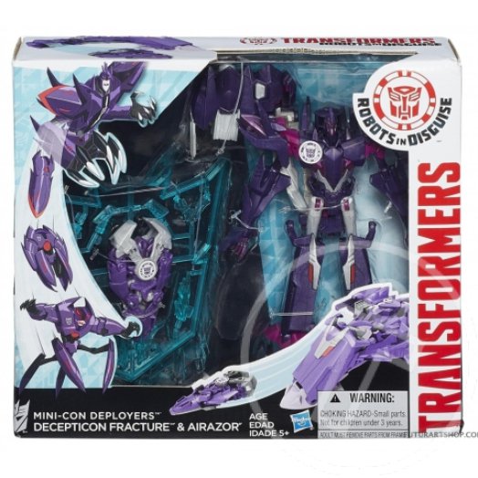 Transformers Robots in Disguise: Mini-Con telepítő Fracture és Airazor robotfigura szett - Hasbro