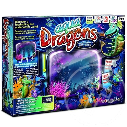 Aqua Dragons víz alatti élővilág szett LED fénnyel