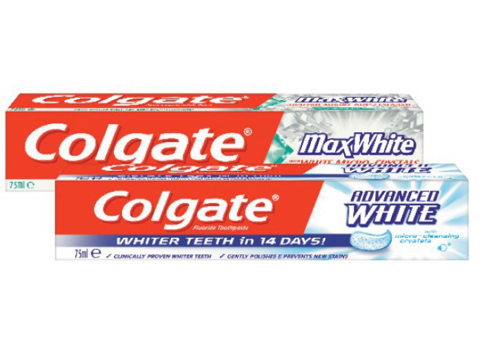 Colgate Max fogkrém vagy Colgate Advanced Whitening fogkrém