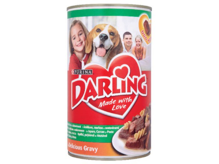 Darling konzerv kutyaeledel