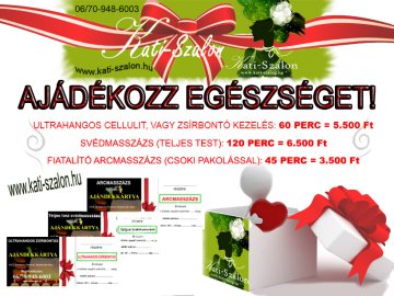 Ajándékozz egészséget! Masszázst vagy testkezelést