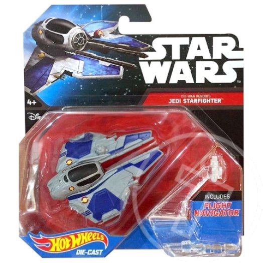 Hot Wheels Star Wars: Jedi Star Fighter Obi-Wan Kenobi űrhajó - Mattel