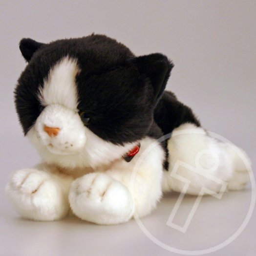 Plüss macska fekete-fehér 30 cm - Keel Toys