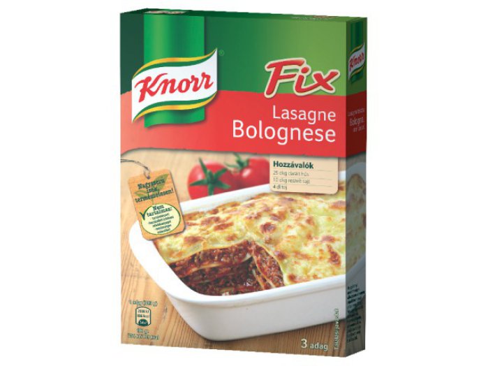 Knorr Bolognai lasagne alap