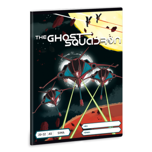 The Ghost Squadron A/5 sima füzet 2032