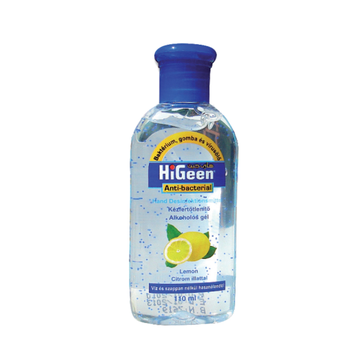 Higeen kézfertőtlenítő gél 110 ml citrom