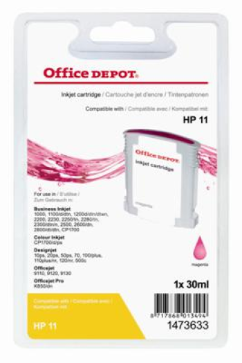 Office Depot HP C4837A/11 kompatibilis patron, bíbor