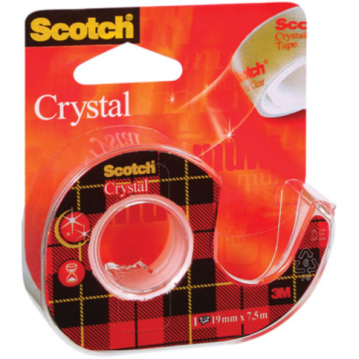 Scotch Crystal Clear ragasztószalag adagoló