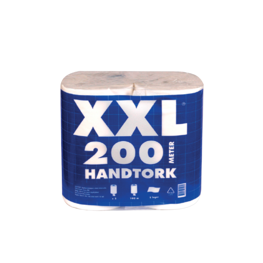 Xl Handtork kéztörlő 1 rétegű, 2db/csomag, fehér