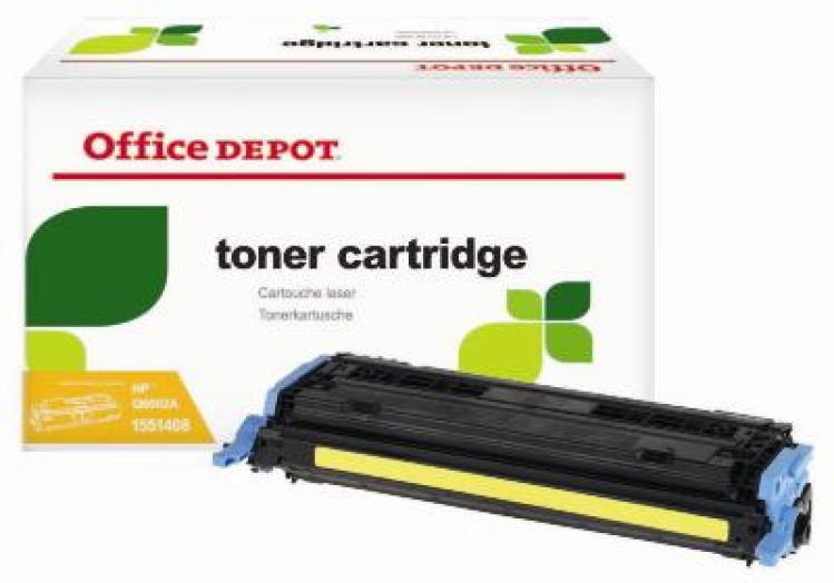 Office Depot HP Q6002A kompatibilis toner, sárga