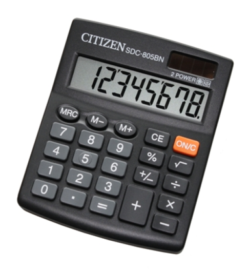 Citizen SDC-805BN asztali számológép