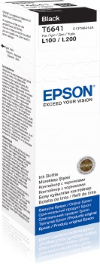 Epson T6641 patron, fekete