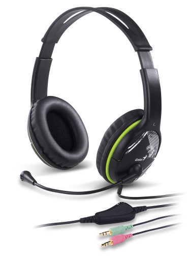 Genius HS-400A zöld headset