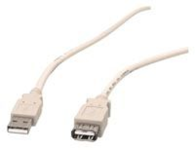 USB A-A toldó kábel, 3m
