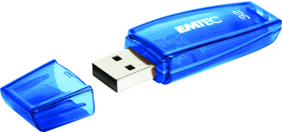 Emtec C410 32GB USB memória kék