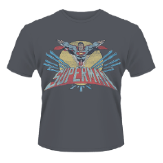 Superman - Flying Logo T-Shirt S