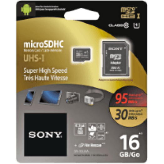 16GB microSDHC kártya Class10 (SR16UXA)