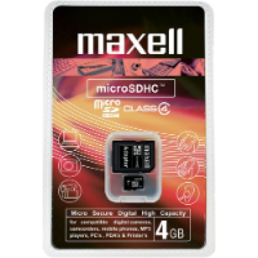MicroSDHC 4GB kártya