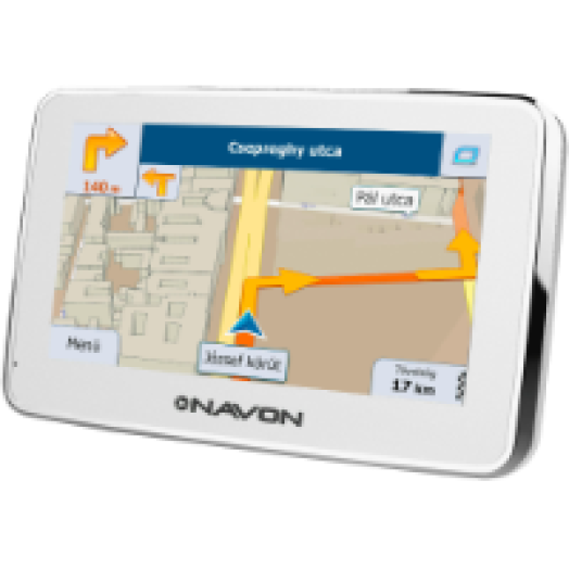 N490 PLUS White navigáció + iGO Magyarország térkép