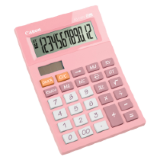 AS-120VPK mini asztali számológép, pink