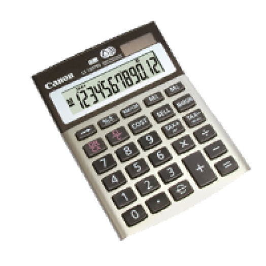 LS-120TSG "Zöld" mini asztali számológép, szürke