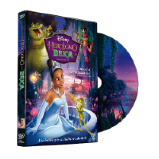 A hercegnő és a béka DVD