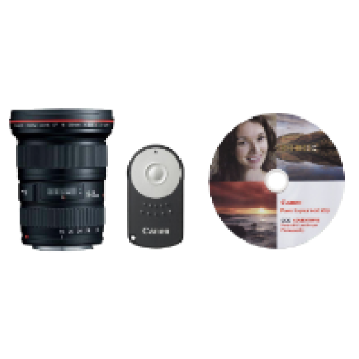 EF 16-35 mm objektív + RC-6 + DVD KIT